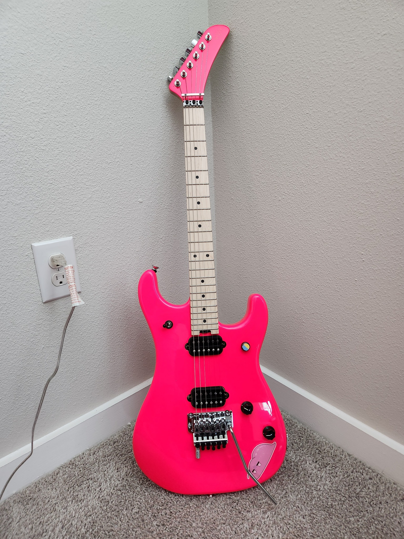 大村孝佳 15周年記念モデル ESP SNAPPER-7 Ohmura Custom “Pink