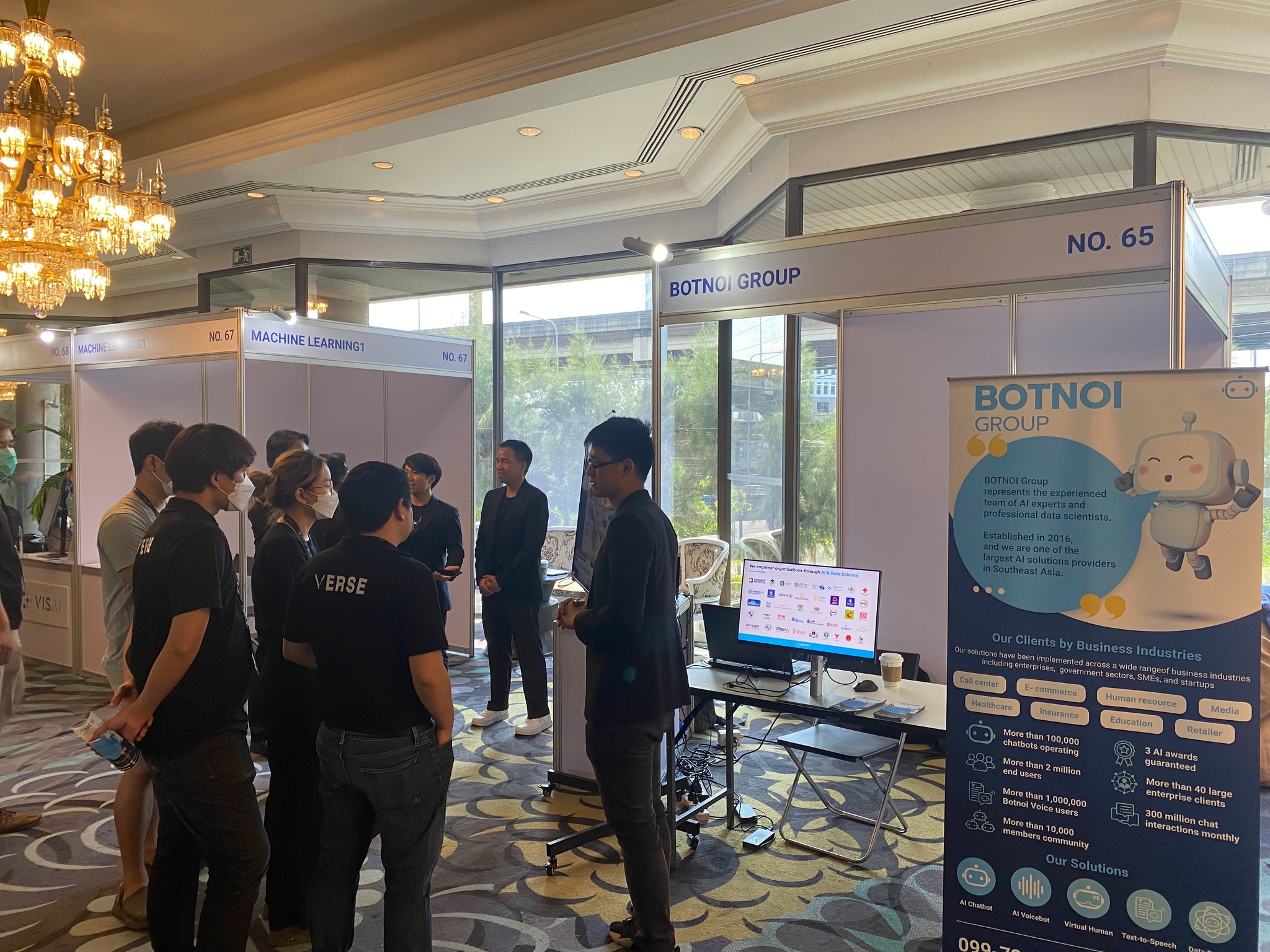 Botnoi Group - มาเจอบอทน้อยได้ที่งาน AI Asia Expo