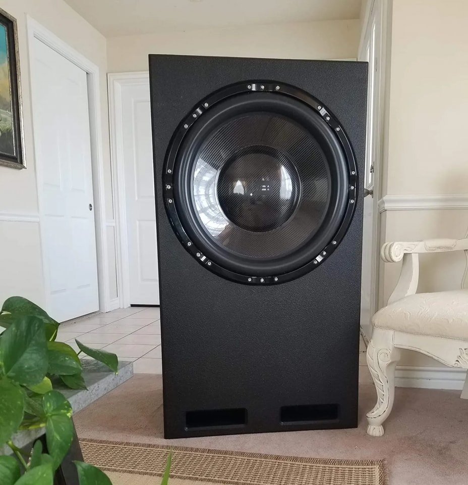 Tim's enclosure for his 24-inch... - Stereo Integrity