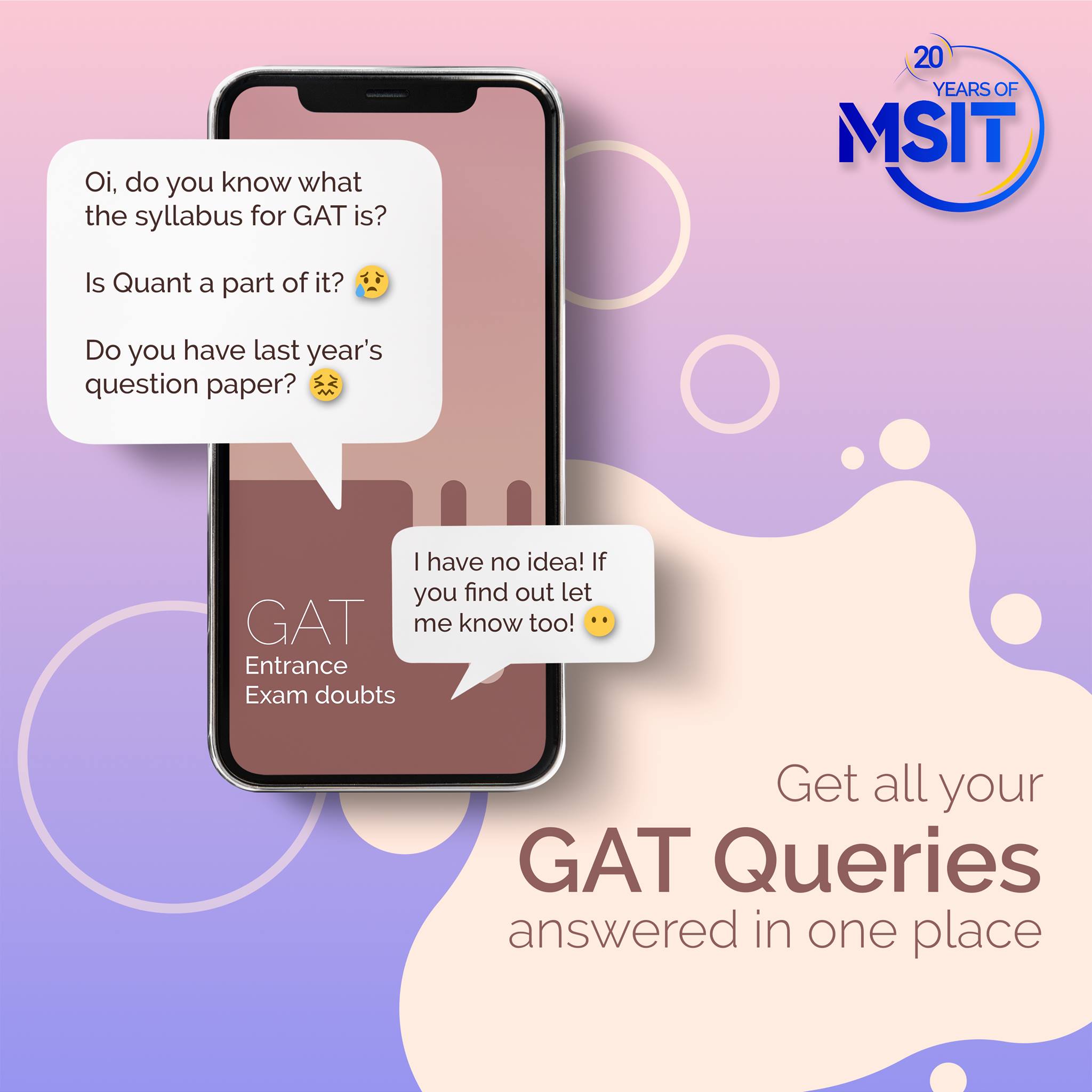 MSIT Program - Applying for the #MSIT Program and got...