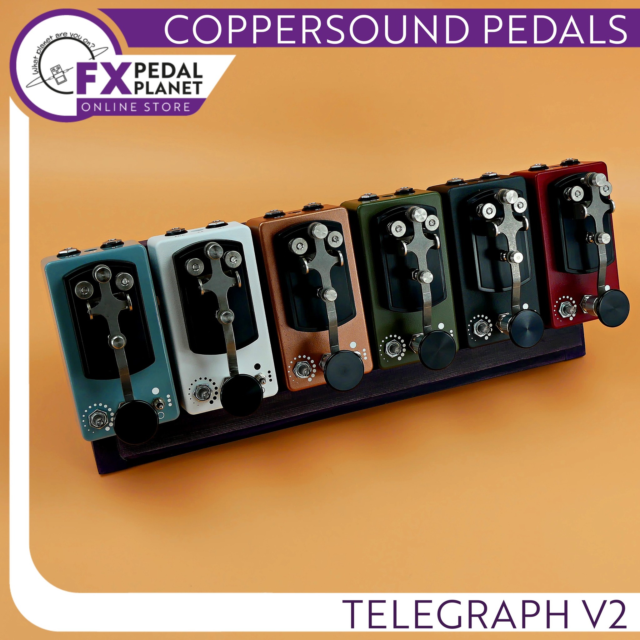 Repost @coppersoundpedals ・・・ Each Triplegraph is built by hand