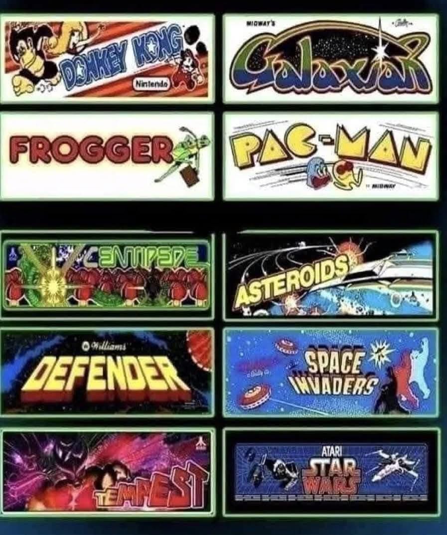 What arcade games can you play with 4 quarters?