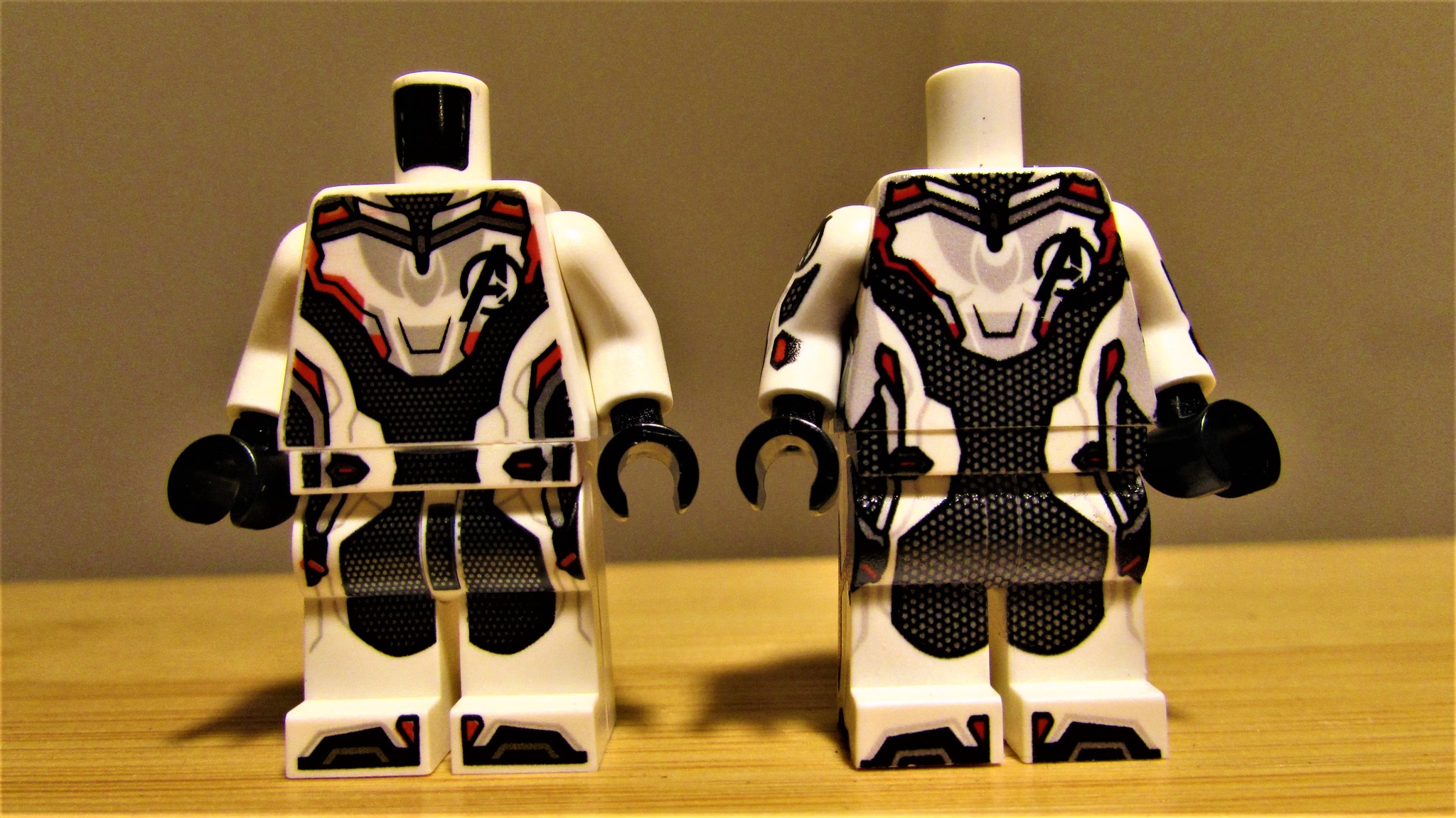 Avengers Endgame white jumpsuit minifig collection