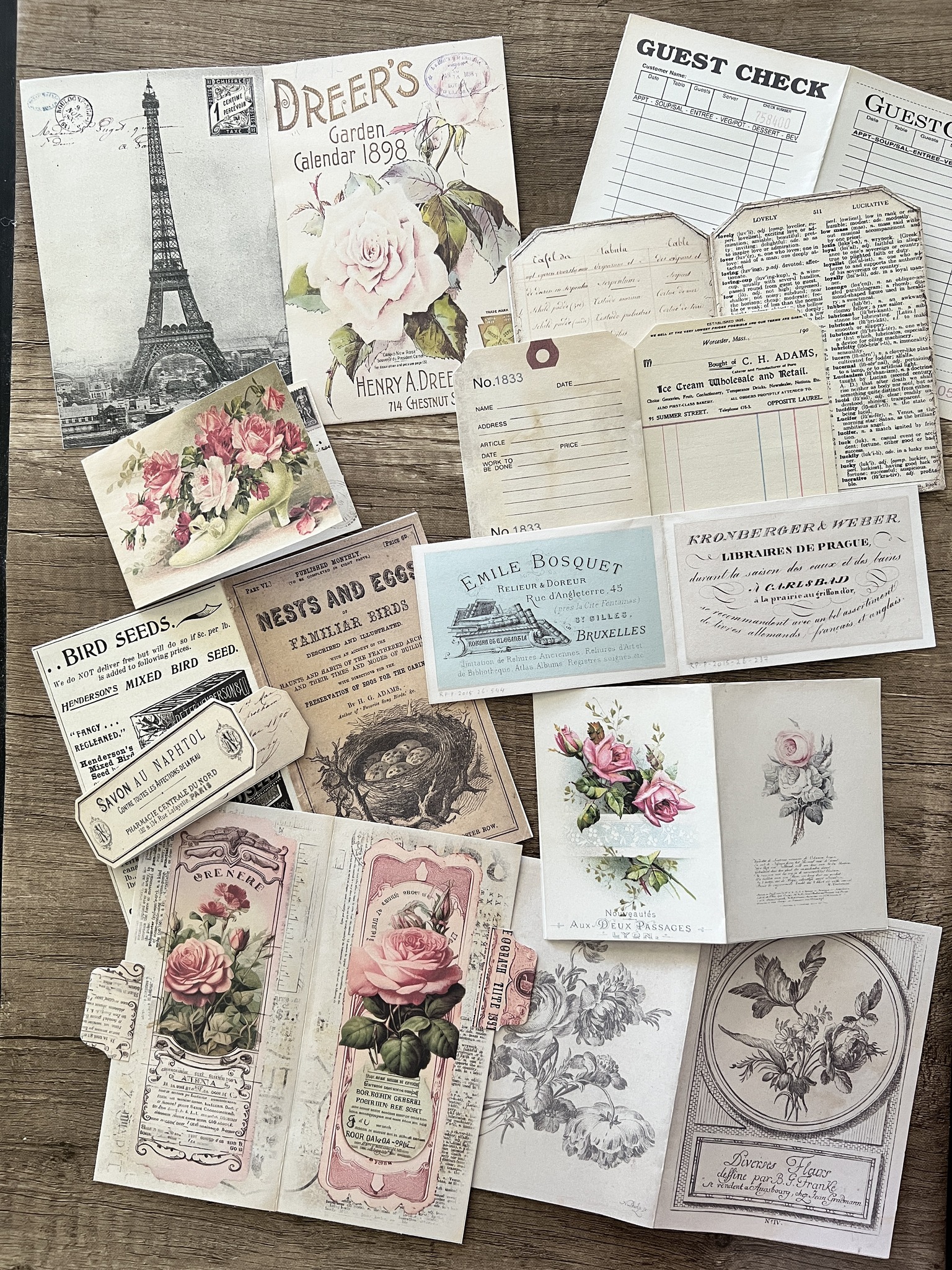 NEW! Folding... - Junk Journal Ideas: My Porch Prints | Facebook