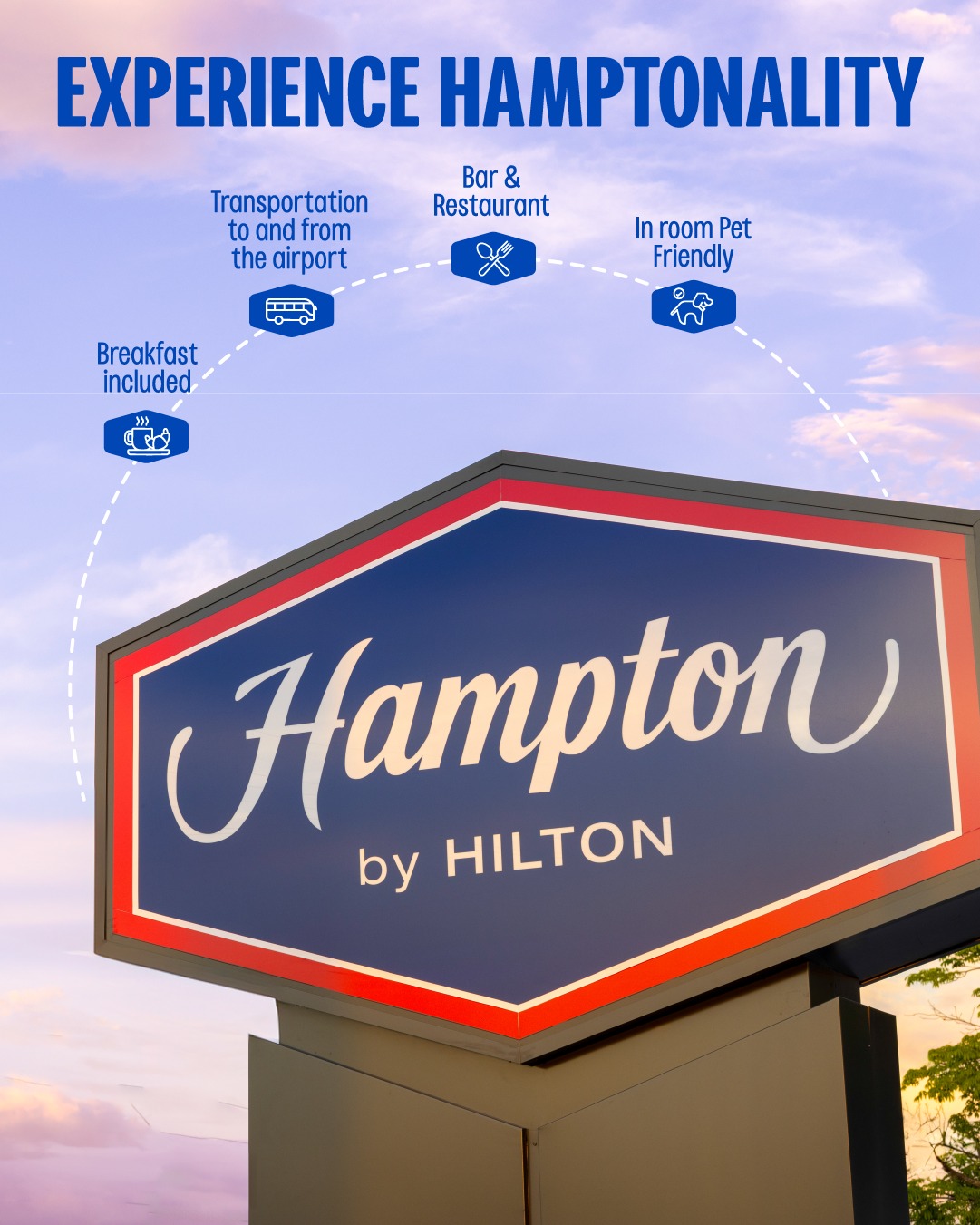 Hampton - 🏨 Vive la experiencia Hamptonality con nosotros Hospédate ...