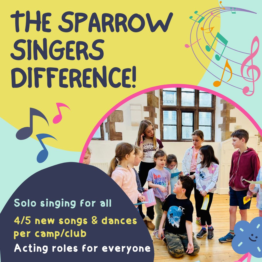 Sparrow - 🎶 Why Choose Sparrow Singers? 🎶 Our camps aren’t just about ...