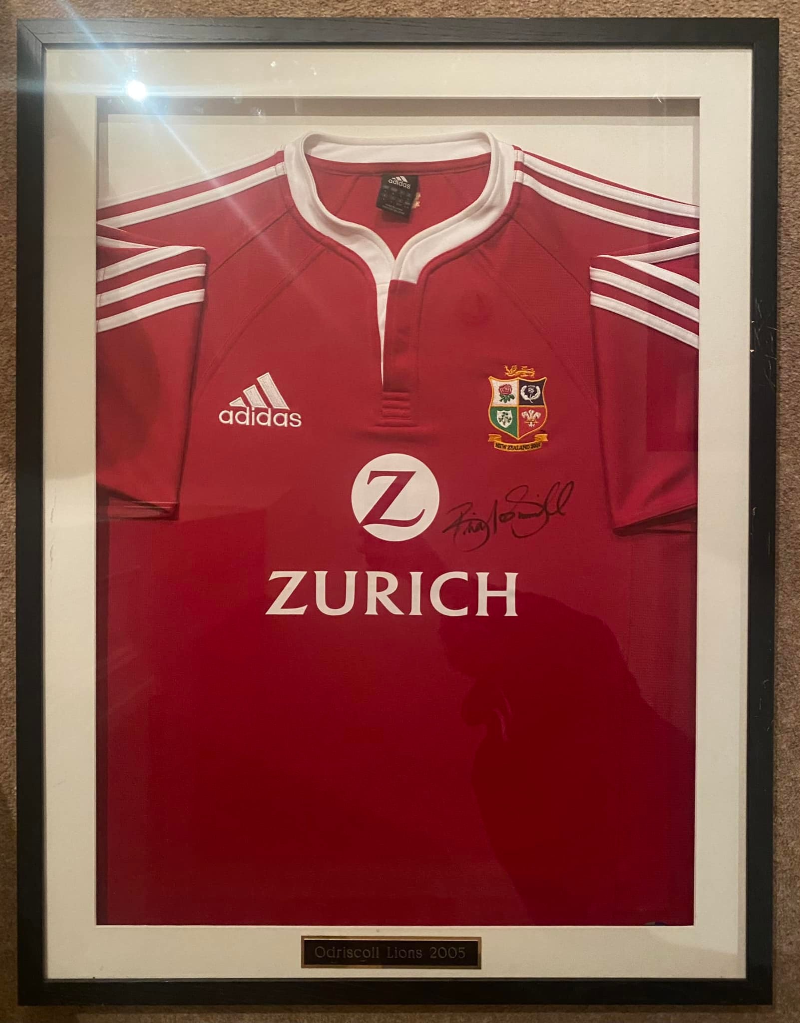 Authentic Adidas British & Irish Lions 2005 rugby jersey for sale