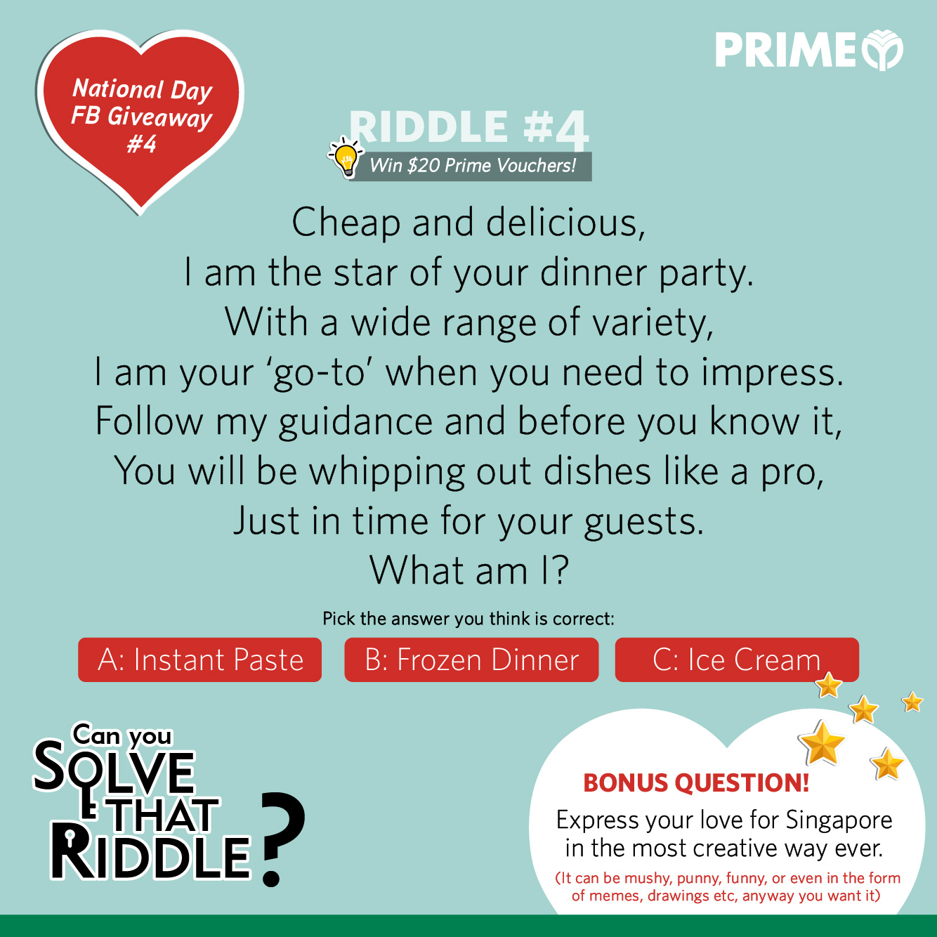This is the final riddle of our... - Prime Supermarket | Facebook
