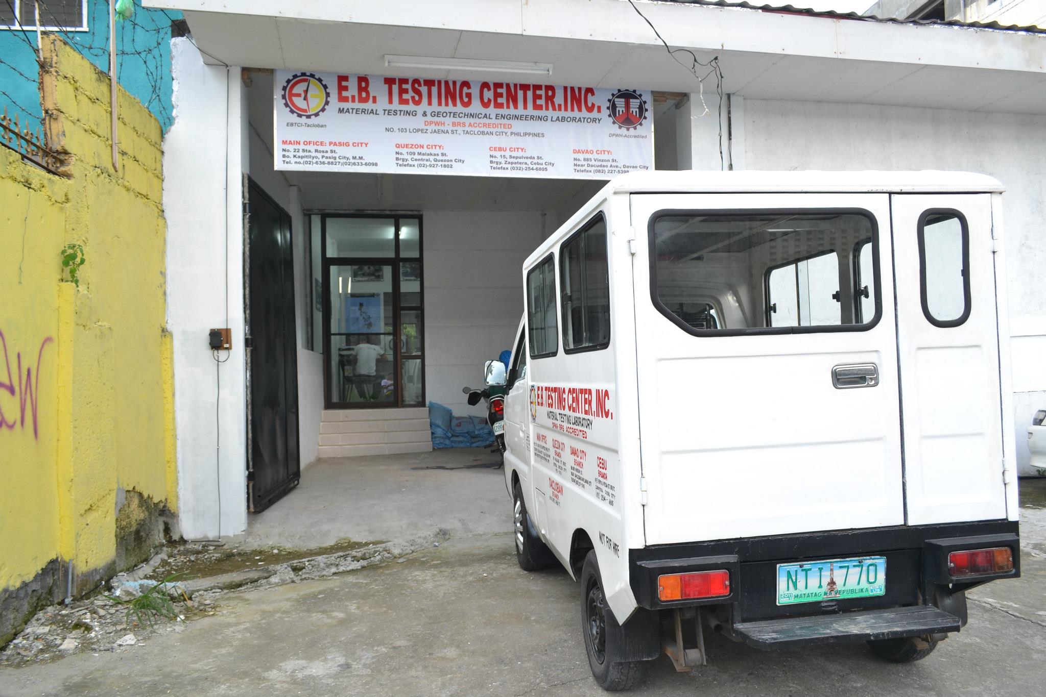 E.B. Testing Center Inc. - Tacloban Branch | Tacloban City