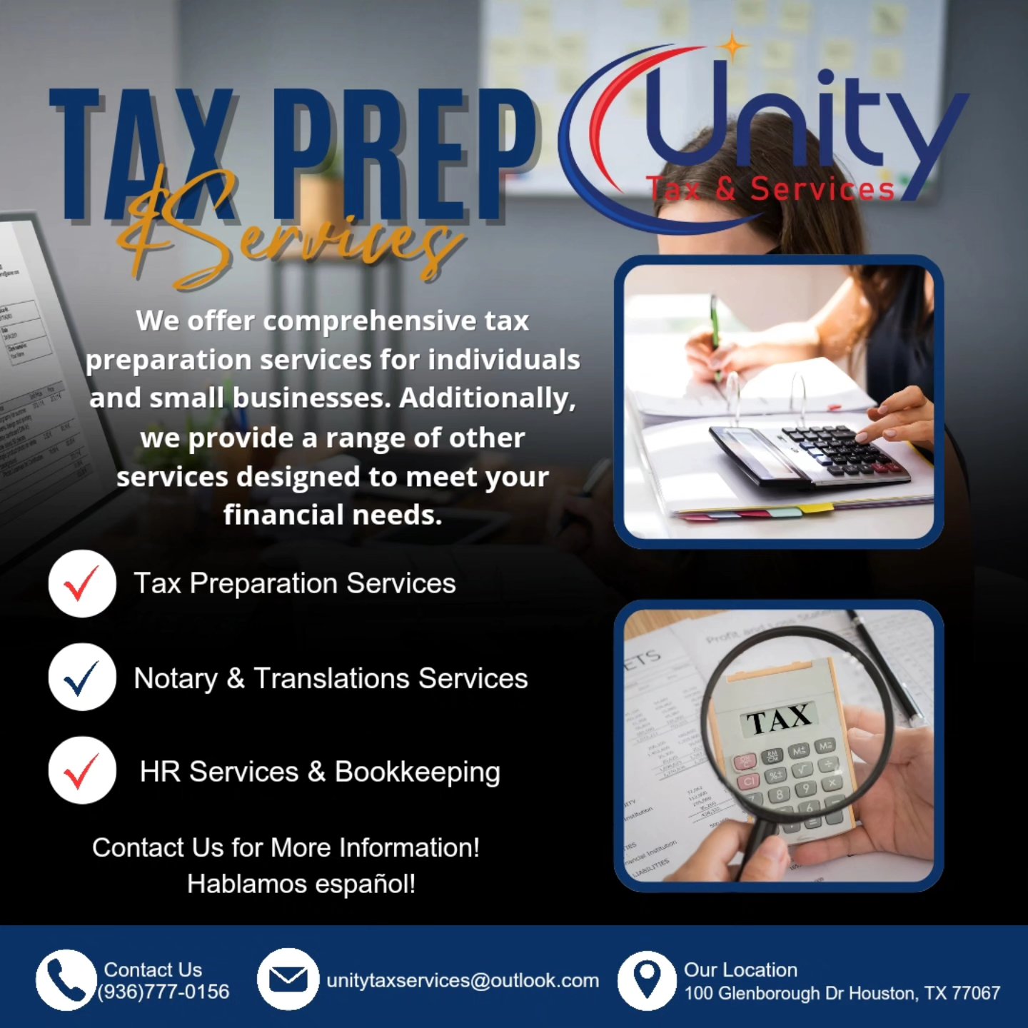 Unity Tax & Services | Houston TX