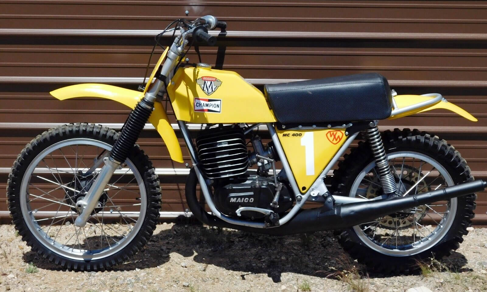 1978 Maico 250 twinshock motocrosser- even the 250 looks like a