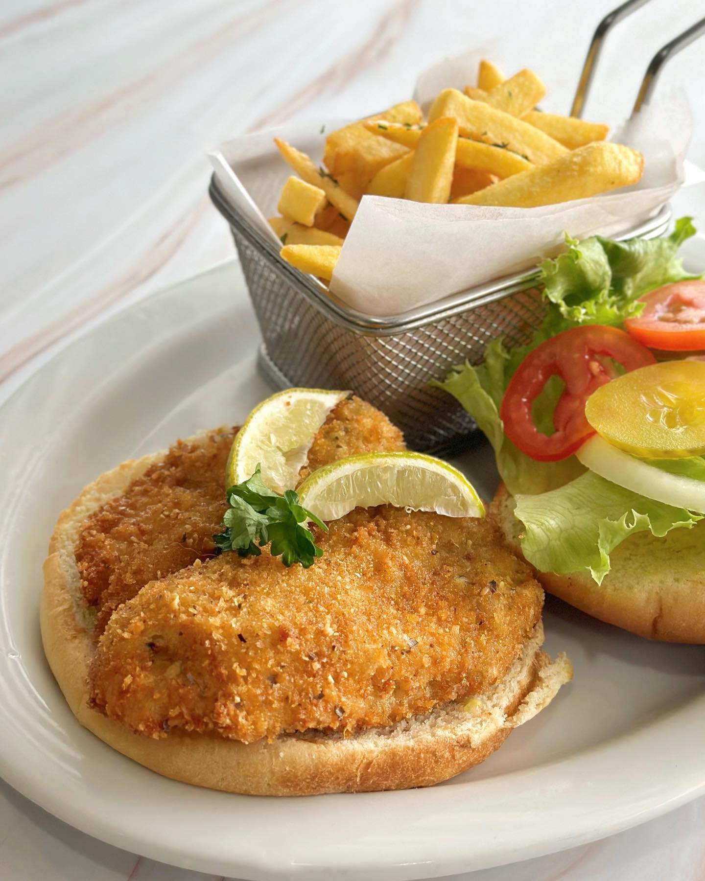 Our Fish Sandwich... - Nichossa Restaurant Bakery & Desserts