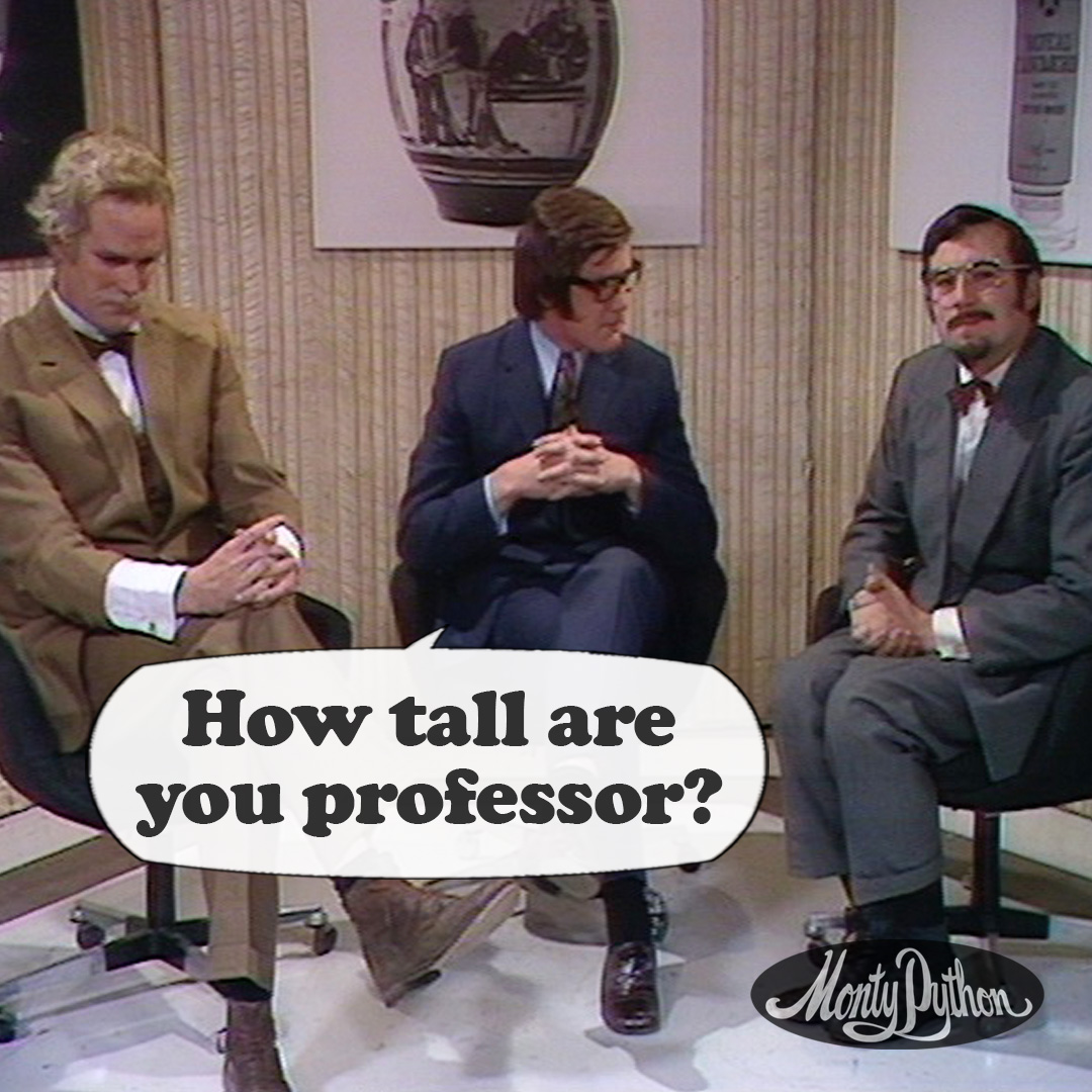 Monty Python - Do you know the answer and can you name the... | Facebook