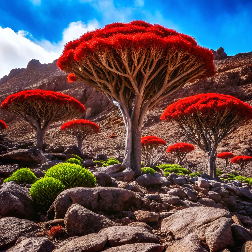 Around - 🐉 Socotra: The Island of Dragon’s Blood Trees 🏝️ Hidden in the ...