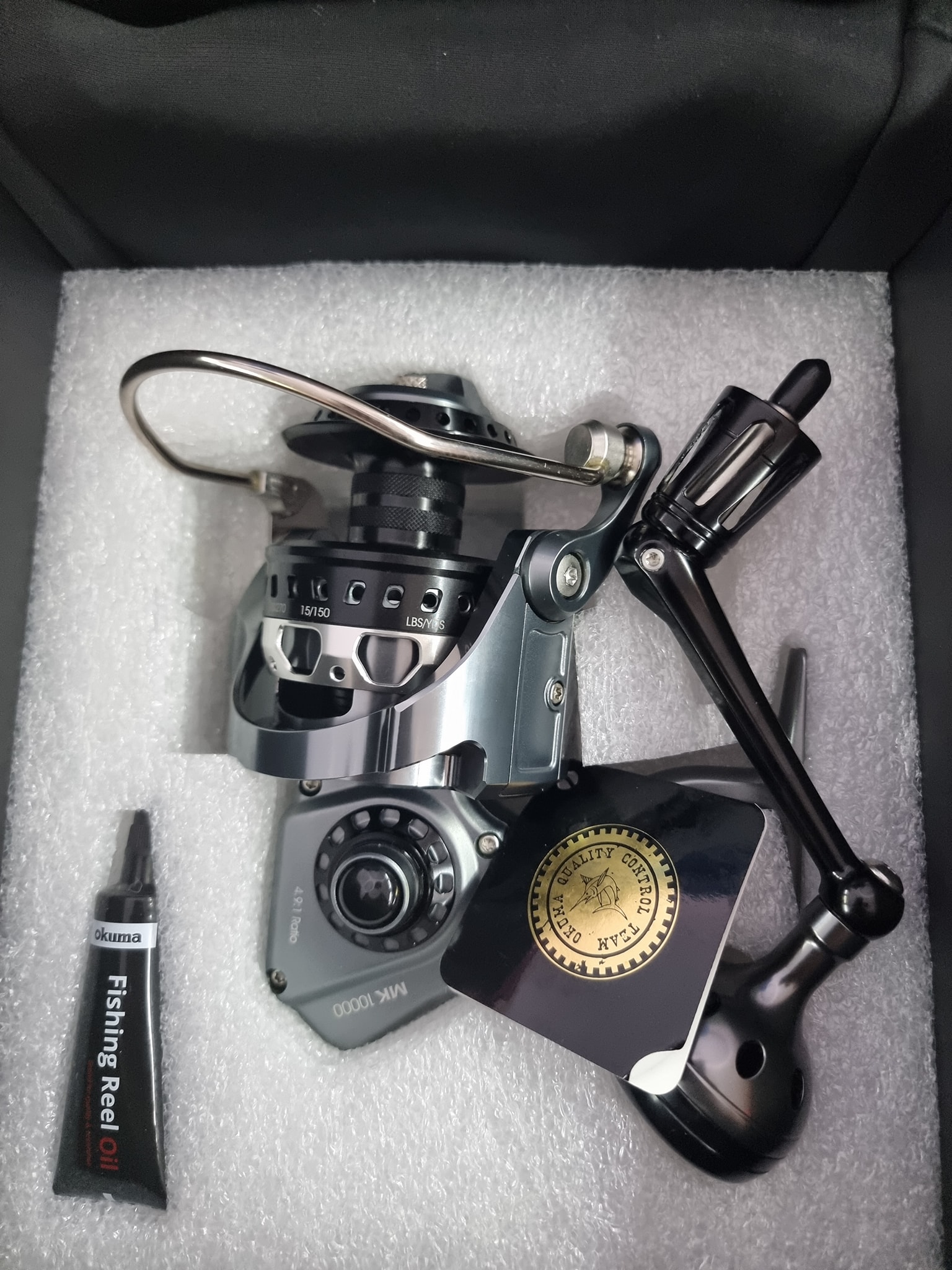 custom made fly reels Hatch Outdoors it combines a high Kids Used Okuma Celilo CE-S-701ML Model:SLV-45b