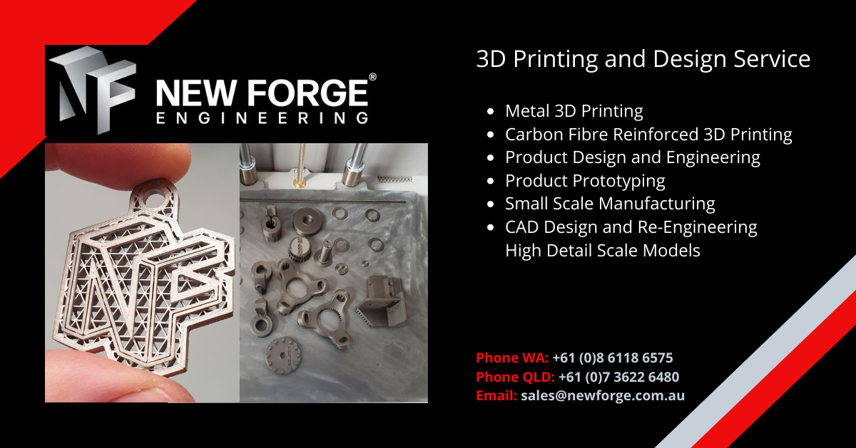 The usage of 3D printing... - New Forge Engineering | Facebook