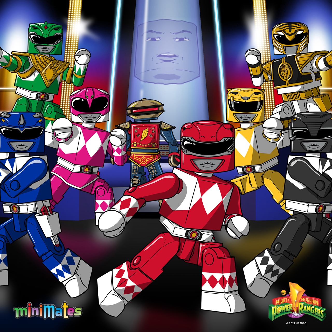 Power Rangers Minimates Artwork by... - Diamond Select Toys