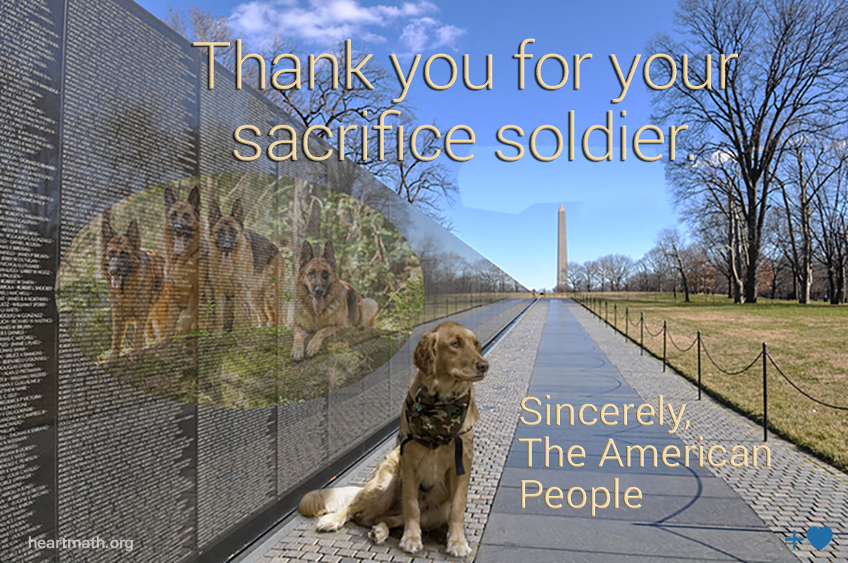 The lives... - HeartMath for Troops, Veterans and Families
