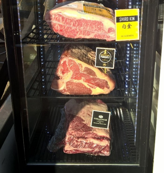 Andrews Meat Industries - Our Shiro Kin Wagyu striploin, Dry Age ...