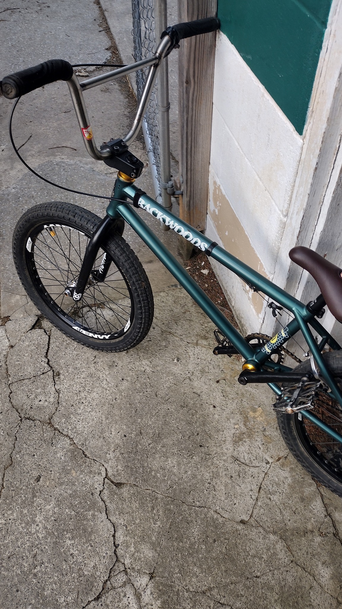 My two main bikes 21.25 in kink backwoods built up for trails and