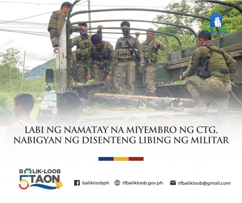 MAWAB, Davao De Oro - Gisaulog sa... - Task Force Balik-Loob