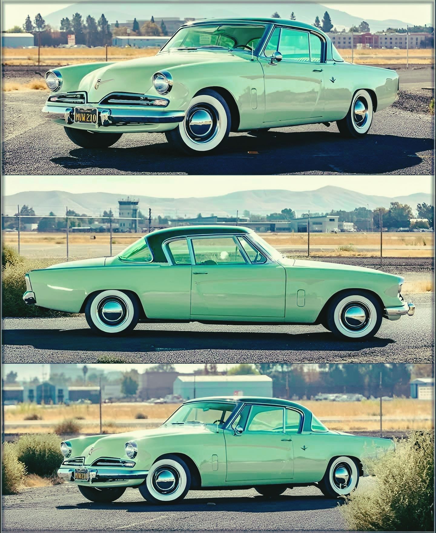 This stunning 1953 Studebaker Commander Starliner is turning heads  display picture 1