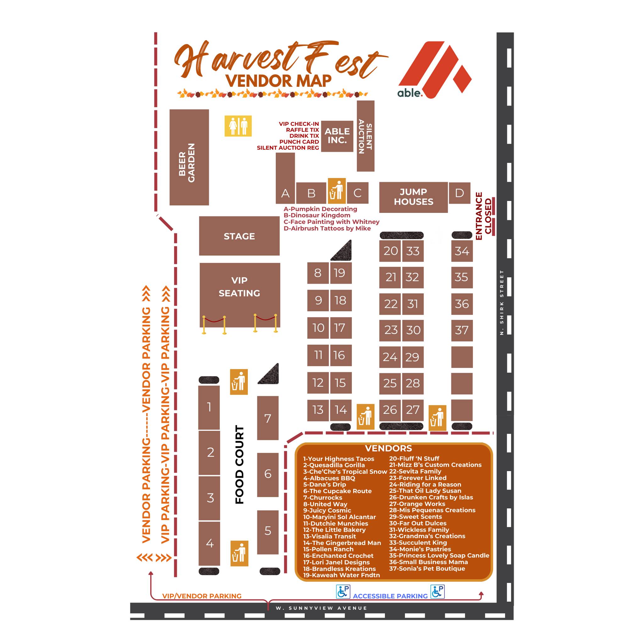 Able Inc. - Get ready for an amazing day at Harvest Fest 2024 as 
