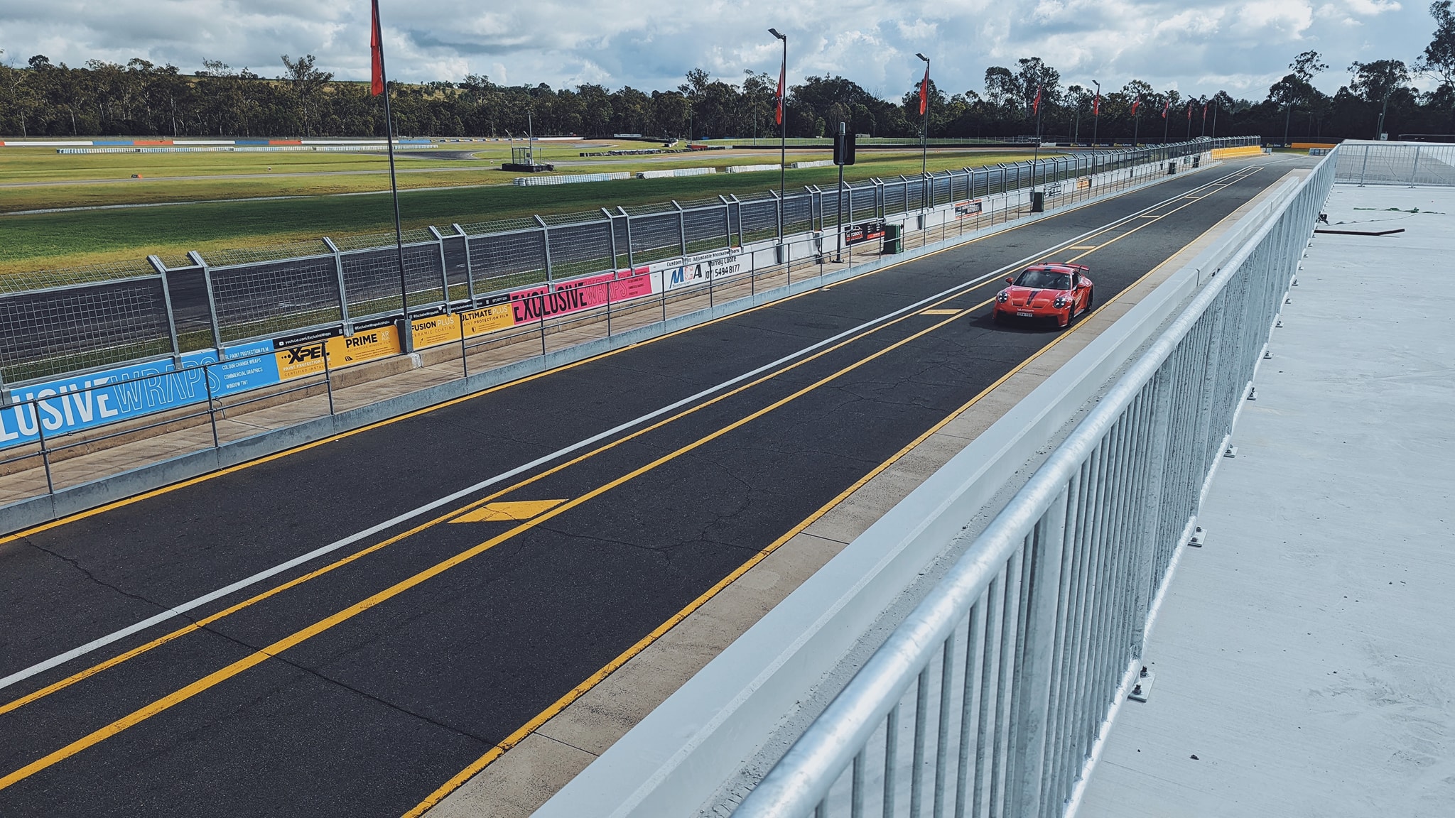 The balustrade is nearly finished on... - Queensland Raceway | Facebook