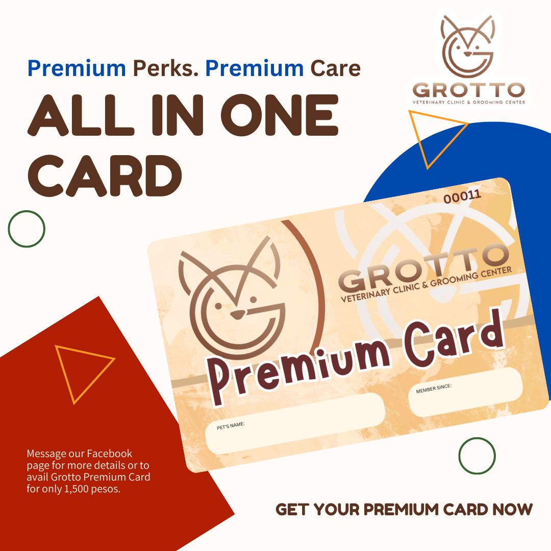 Grotto - Introducing the PREMIUM CARD! 🎉🐶🐱 Enjoy exclusive perks and ...