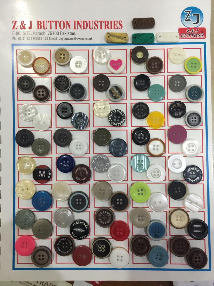Z & J Button Industries | Karachi