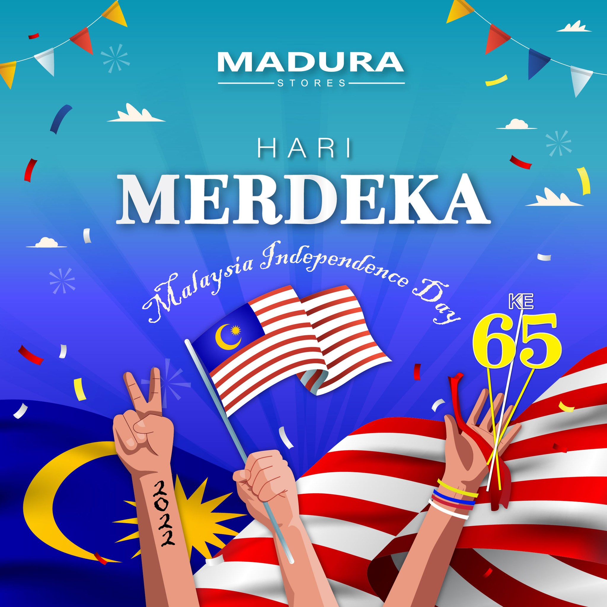 Madura Store - Selamat Hari Merdeka ke-65 kepada rakyat...