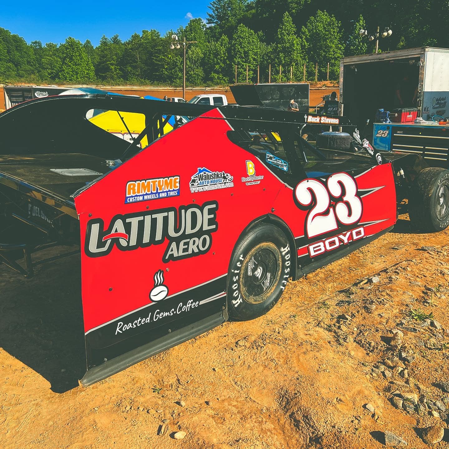 P4 in my first Dirt Mod race with... - Spencer Boyd Racing
