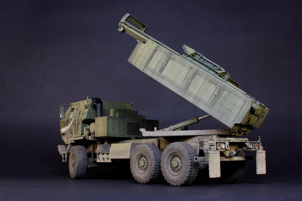 Tamiya Model Magazine | First look at 1/35 Ukrainian M142 HIMARS ATACMS ...