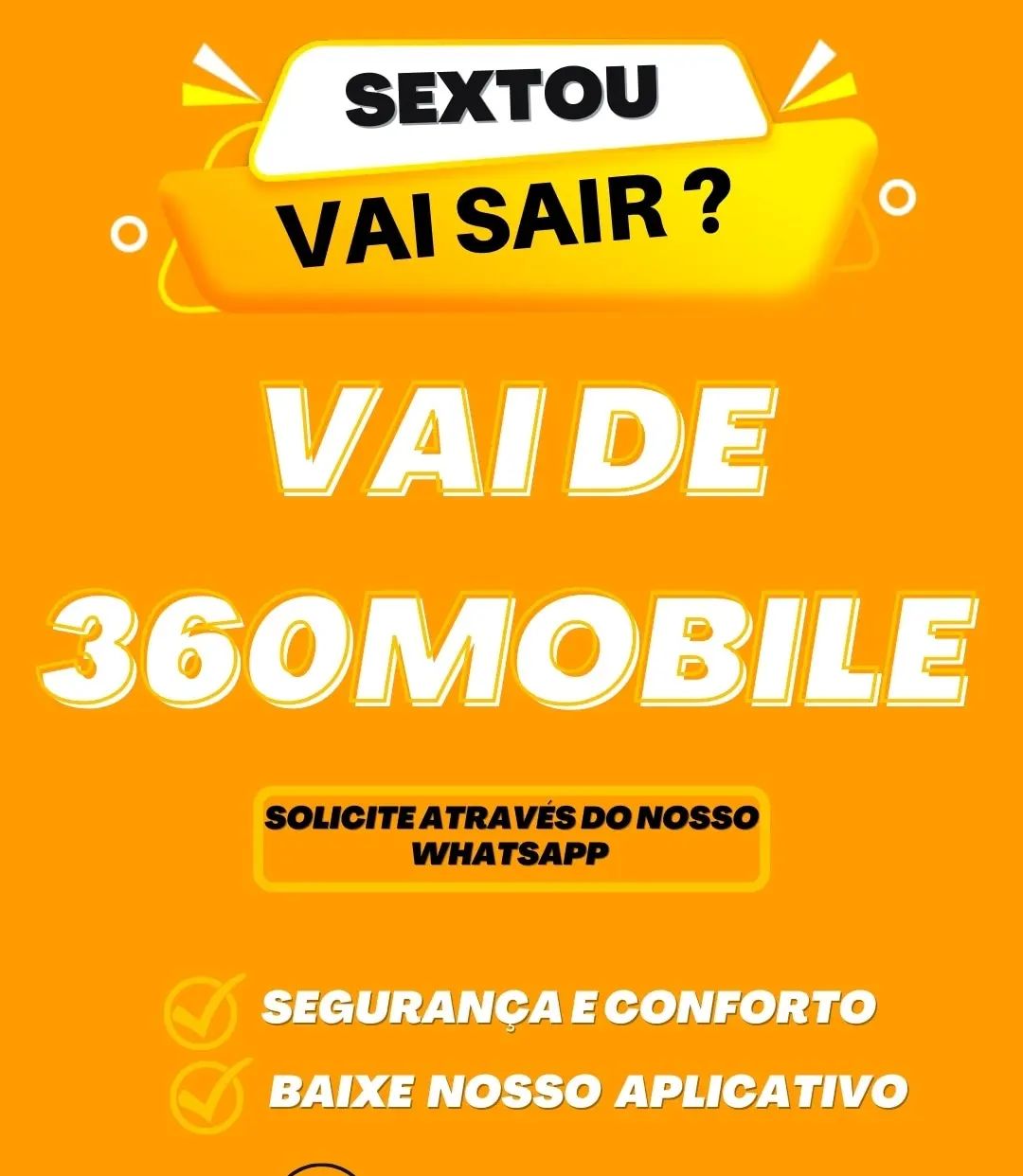 360 Mobile - Sextoou 🥳 Conte com a 360 mobile e saia com... | Facebook