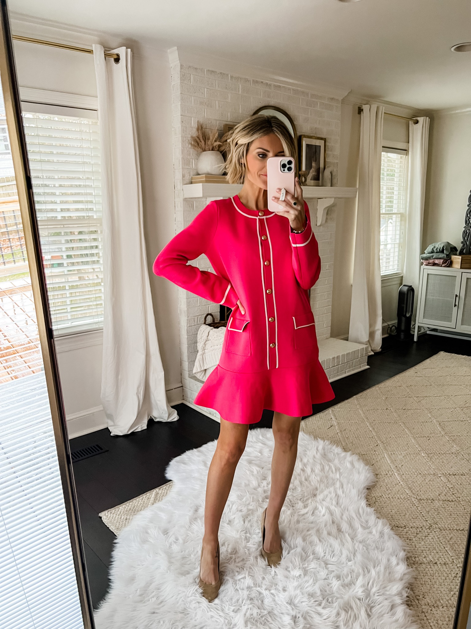 hot pink dress with boots This is everything and the color is just SO good 😍 Comment LINK to shop! Soft Fabric Maxi