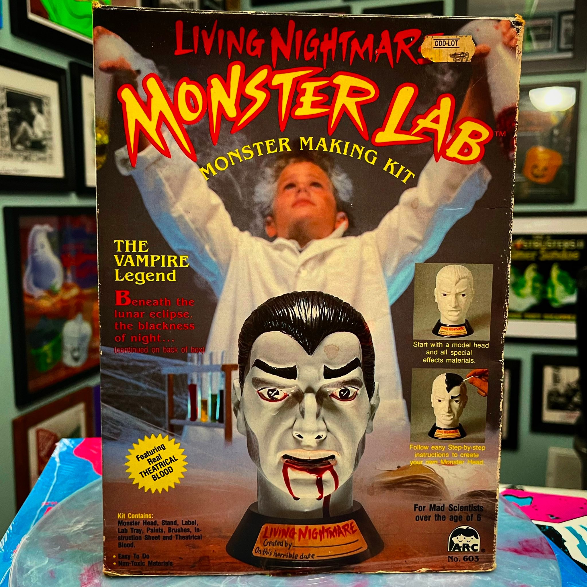 The Living Nightmare Monster Lab, from... - Dinosaur Dracula | Facebook