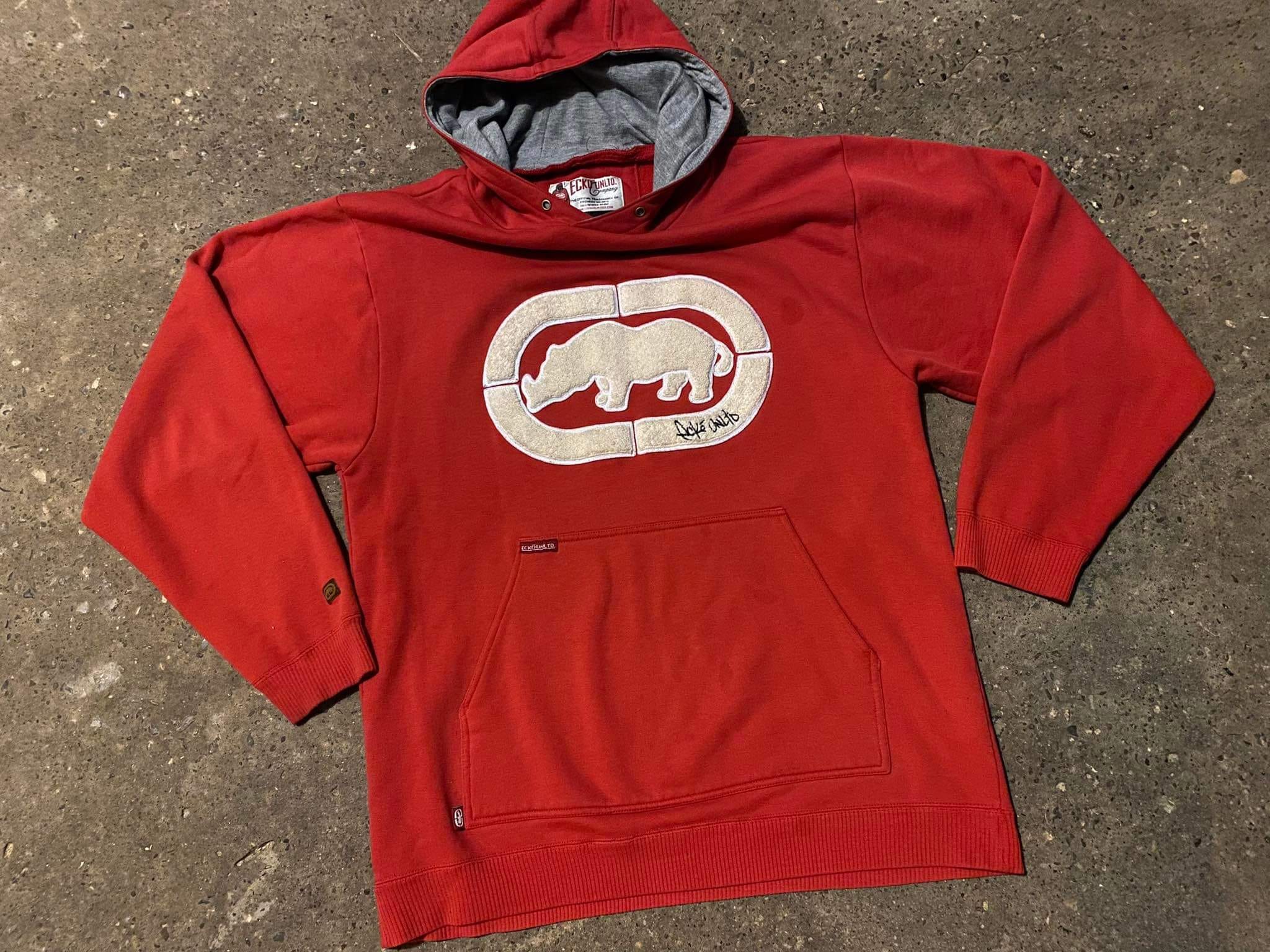 1999 Vintage Ecko hoodie Red Traditional ?? ✌?