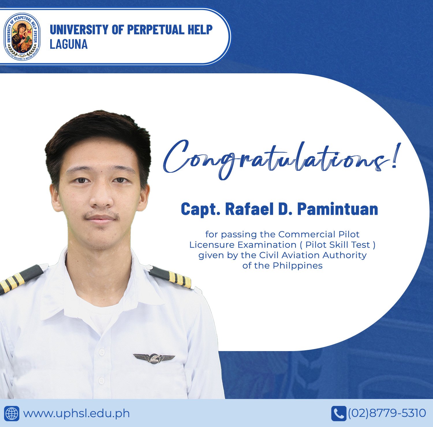 Congratulation... - University of Perpetual Help System Laguna