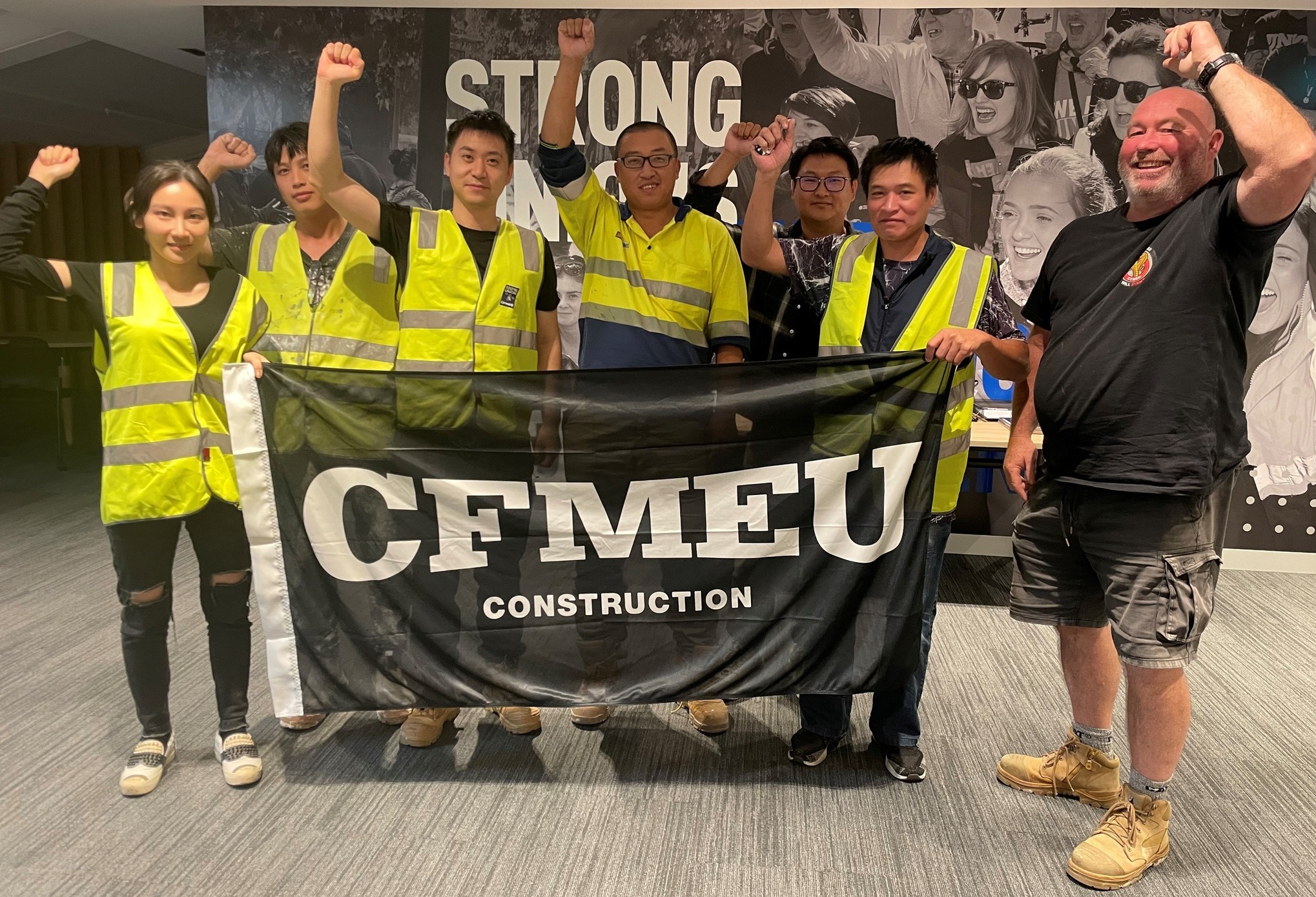 Congratulations to the... - CFMEU Construction & General NSW | Facebook