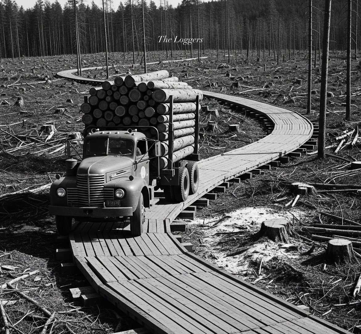 The Loggers - Before highways carved through forests, roads were built ...