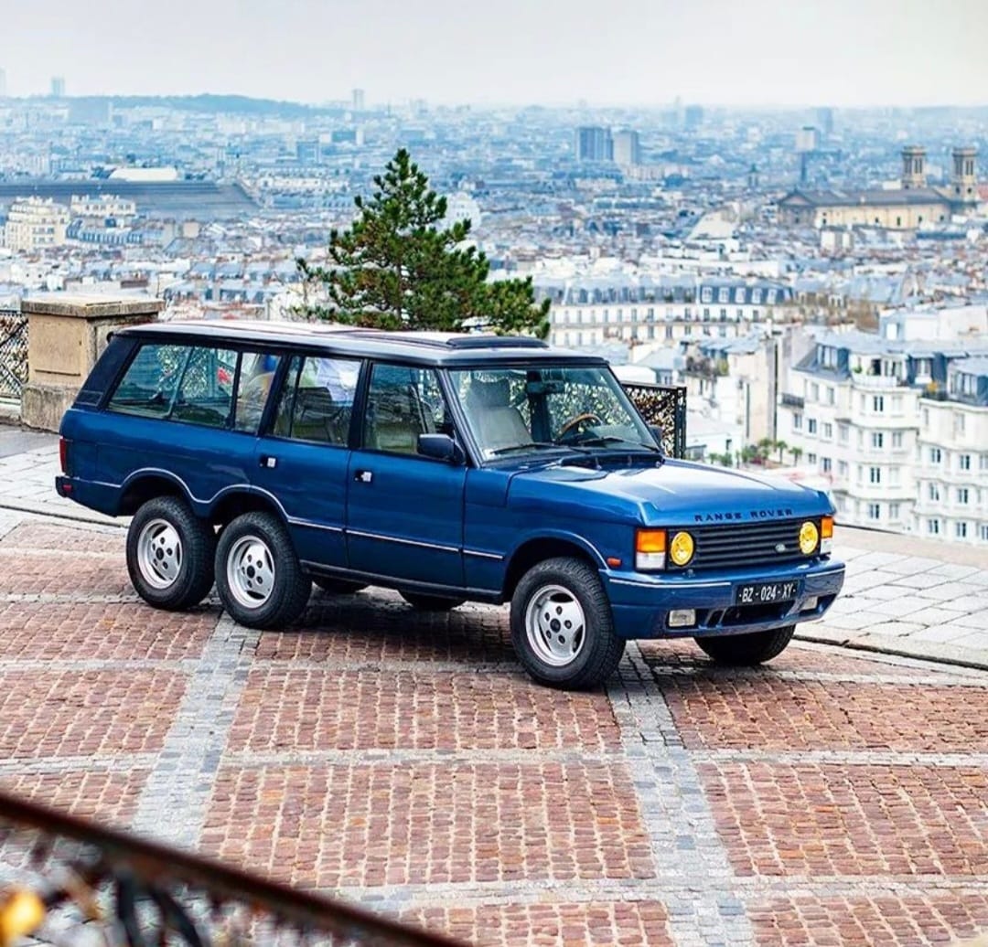 Prototípusok & egyedi járművek | Range Rover Classic 6wheels by ...