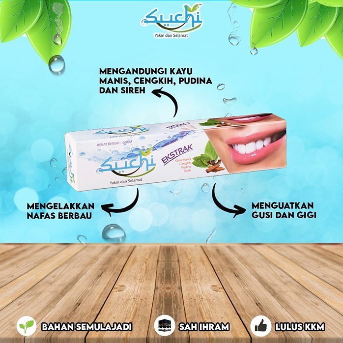 Suchi Ubat Gigi ekstrak kayu manis,... - BIN DAUD Malaysia