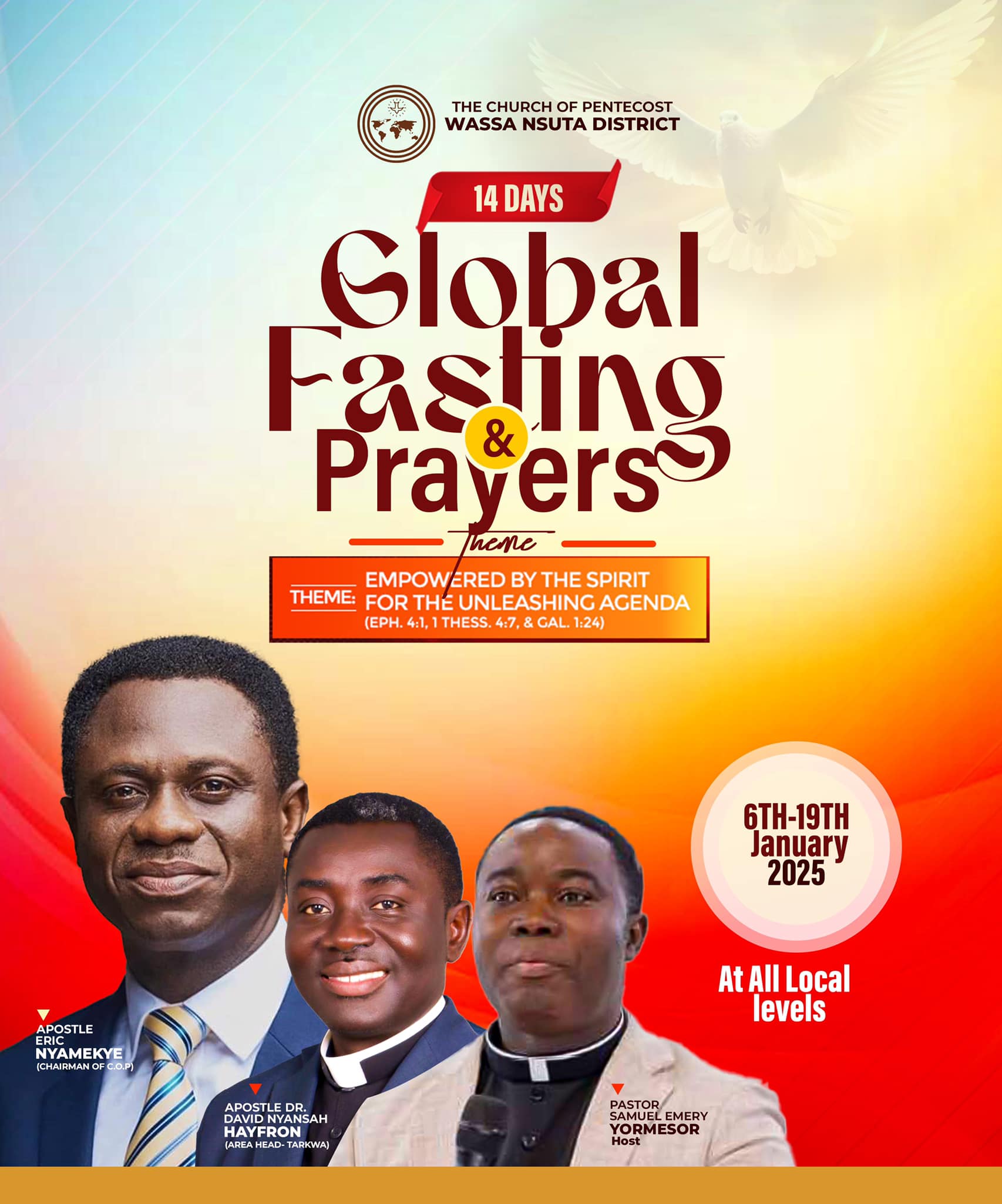 C.O.P_ - 🔰🔰🔰🔰🔰 Global Fasting and Prayer: Power To Begin 2025 🏾 Our 14 ...