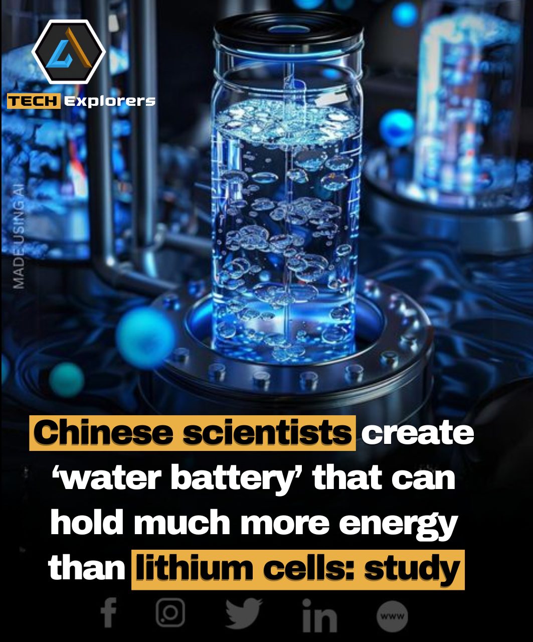 Tech Explorers - Chinese scientists have created a...