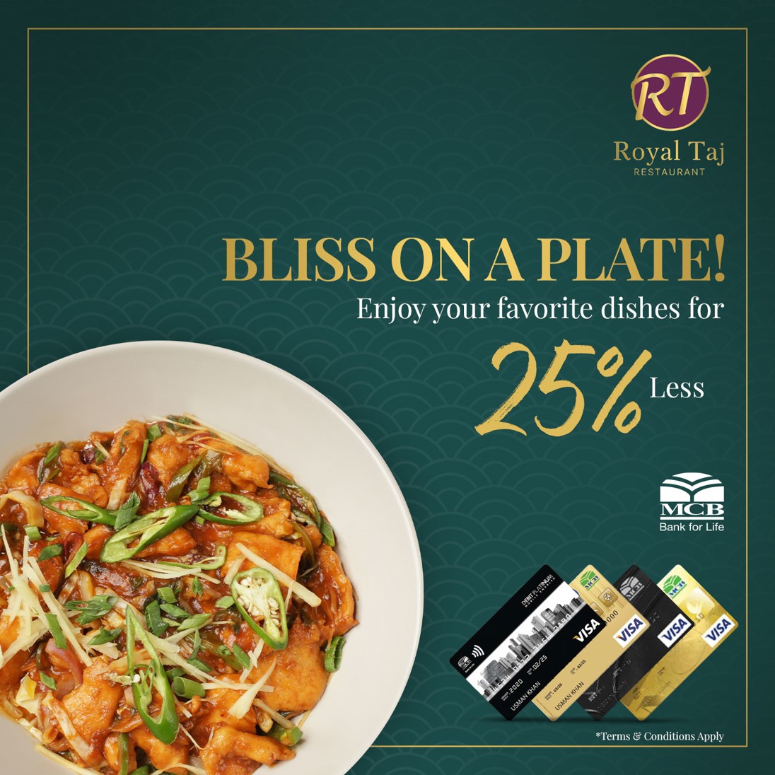 Now get 25% OFF on the entire menu... - RT Restaurant-Muridke | Facebook