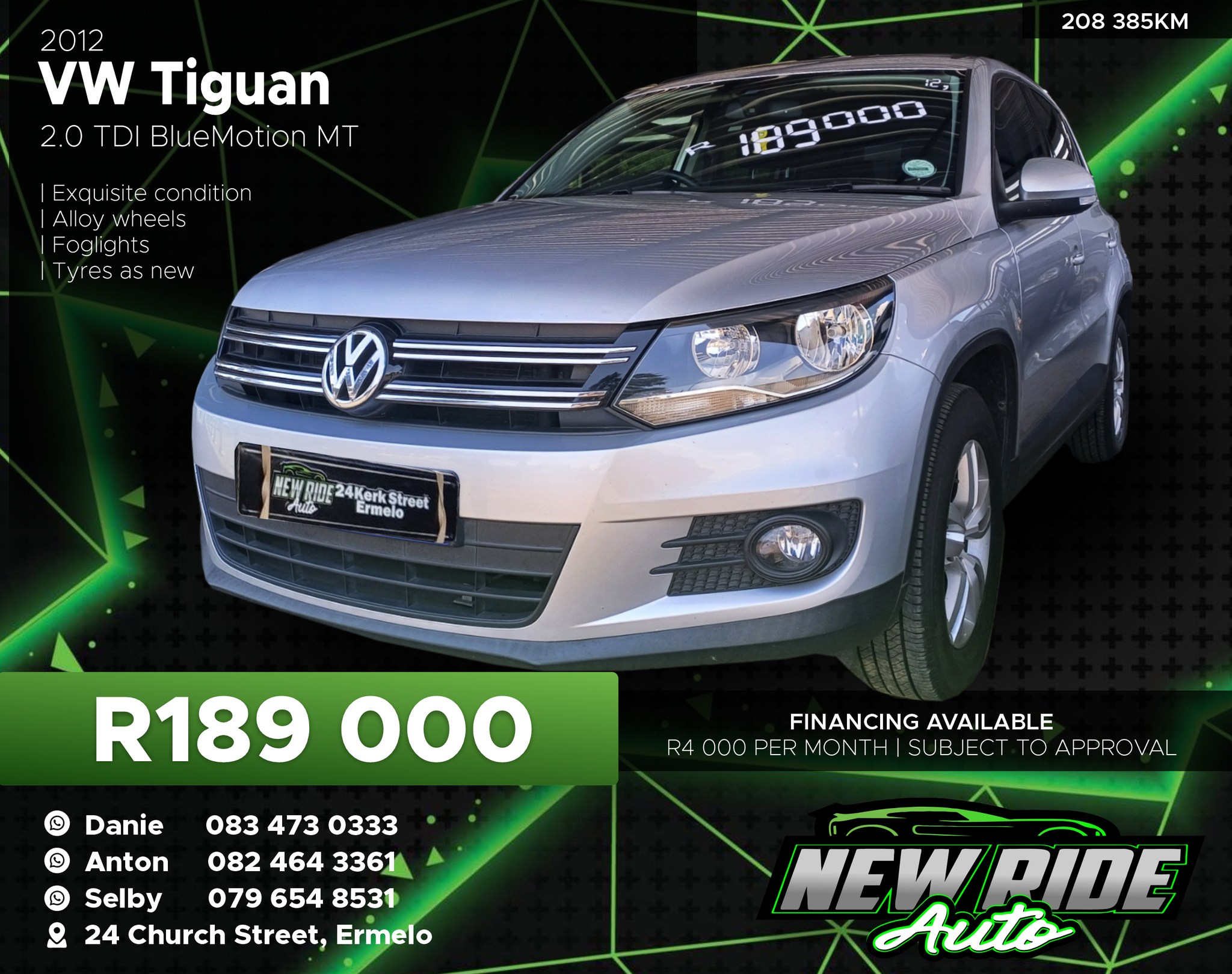 New Ride Auto Sales Ermelo | Ermelo