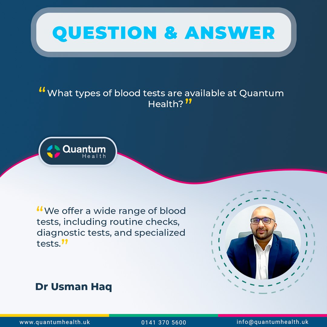 quantumhealth.uk - Understanding Blood Tests at Quantum Health! 🌟 Today ...