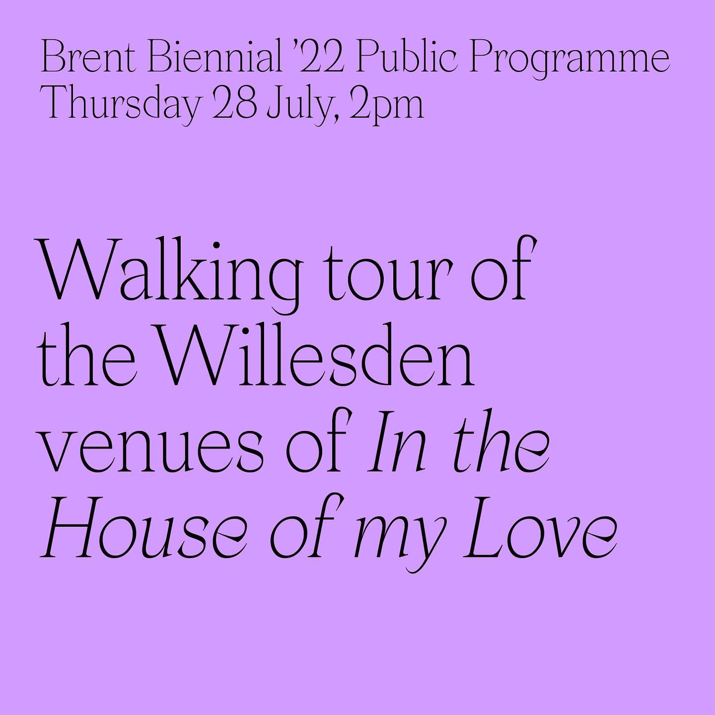 Metroland - Join us on Thursday for a curatorial tour of the Willesden ...