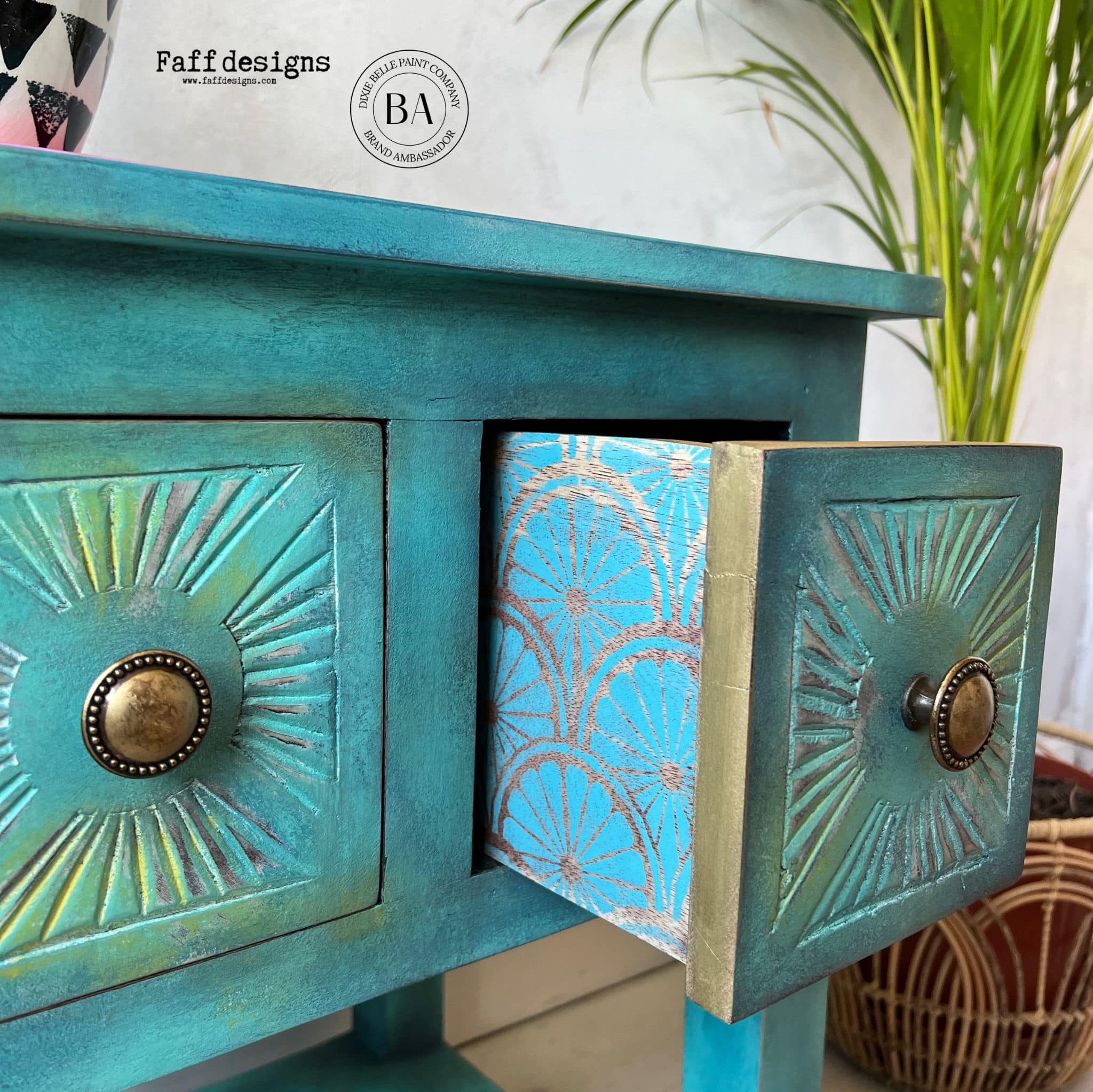 FAFF Designs - Introducing a brand new stencil design from...