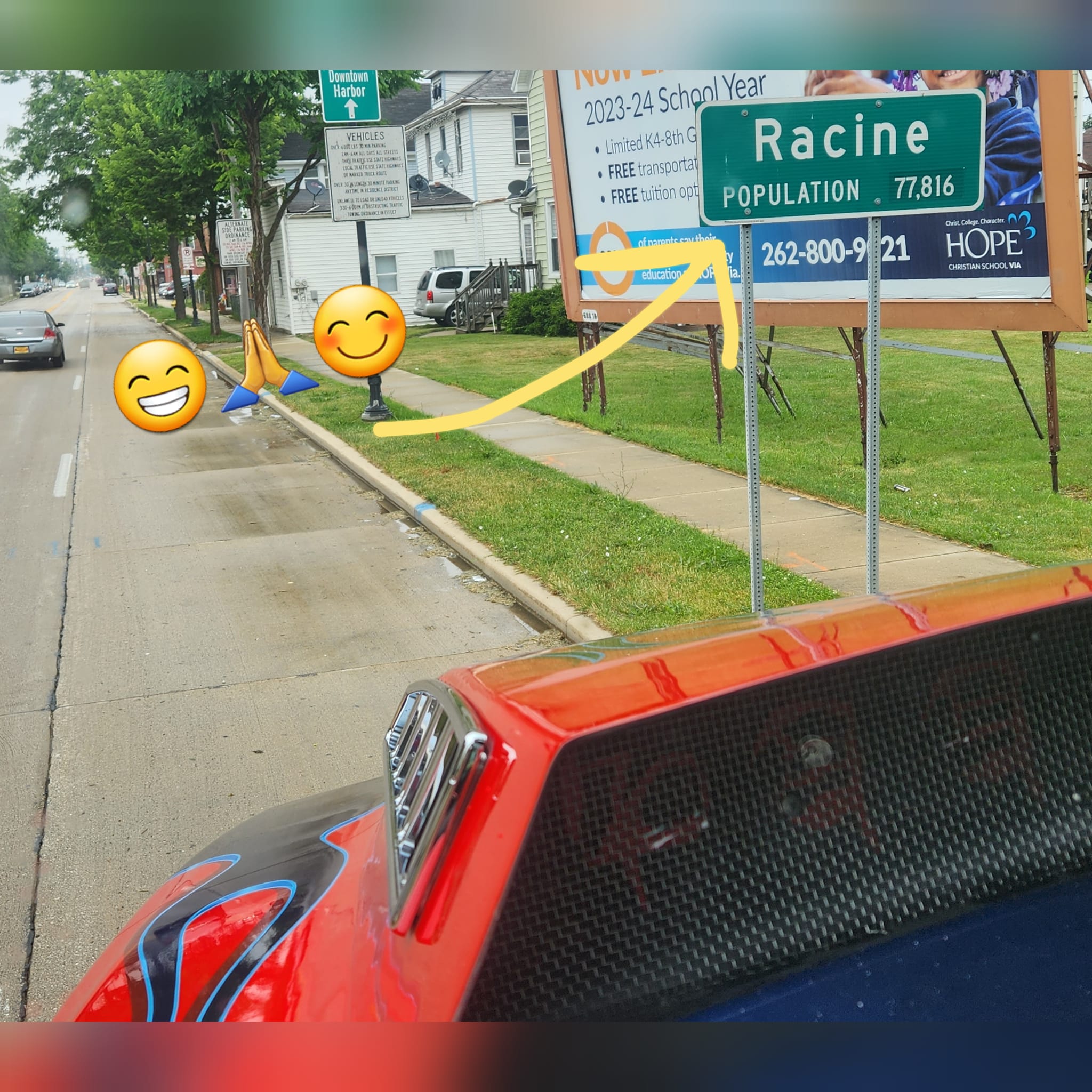 Optimus - Greetings Racine! 